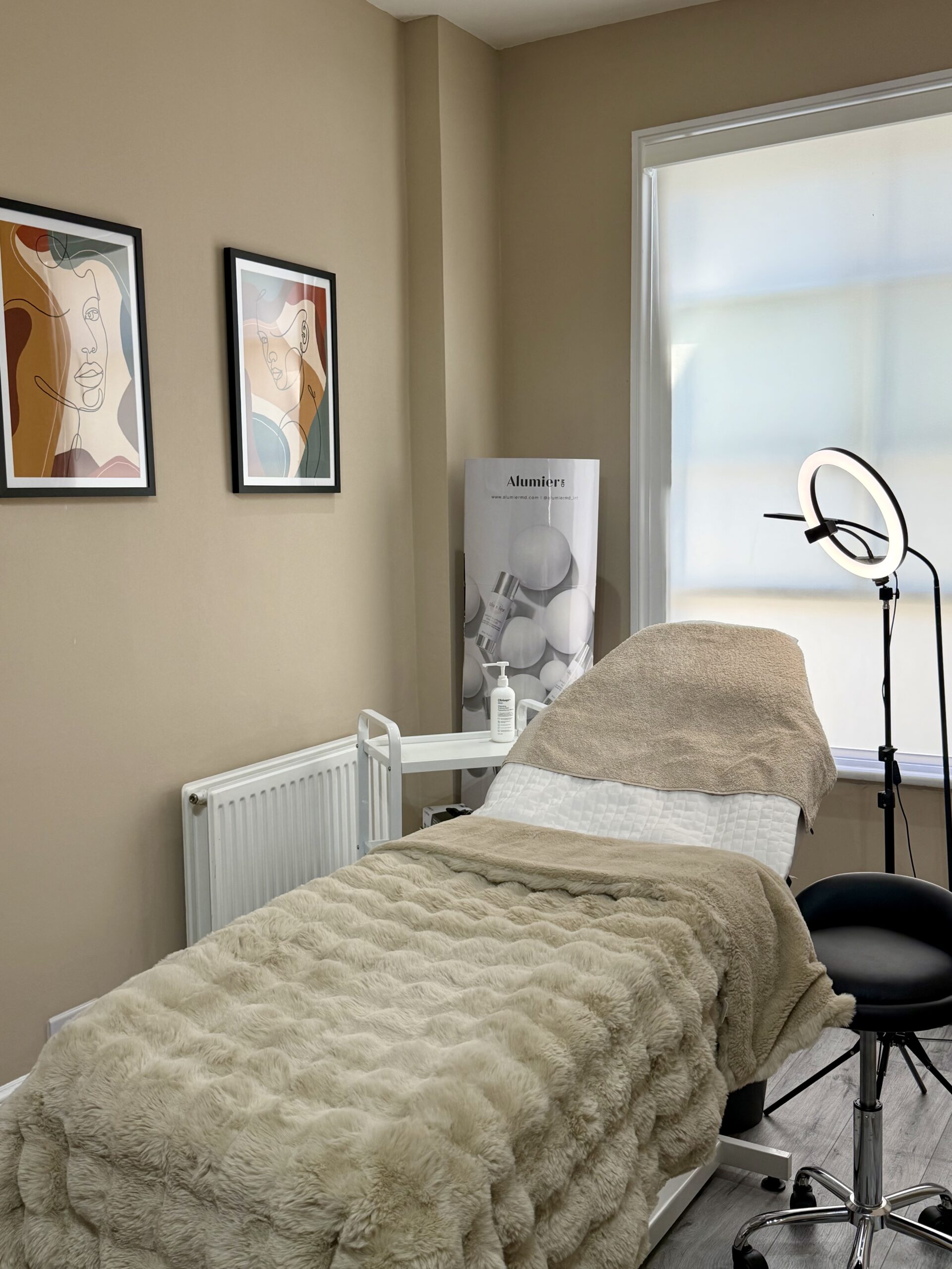 Stockley Clinic clinical suite and aesthetic treatment results in Maidenhead